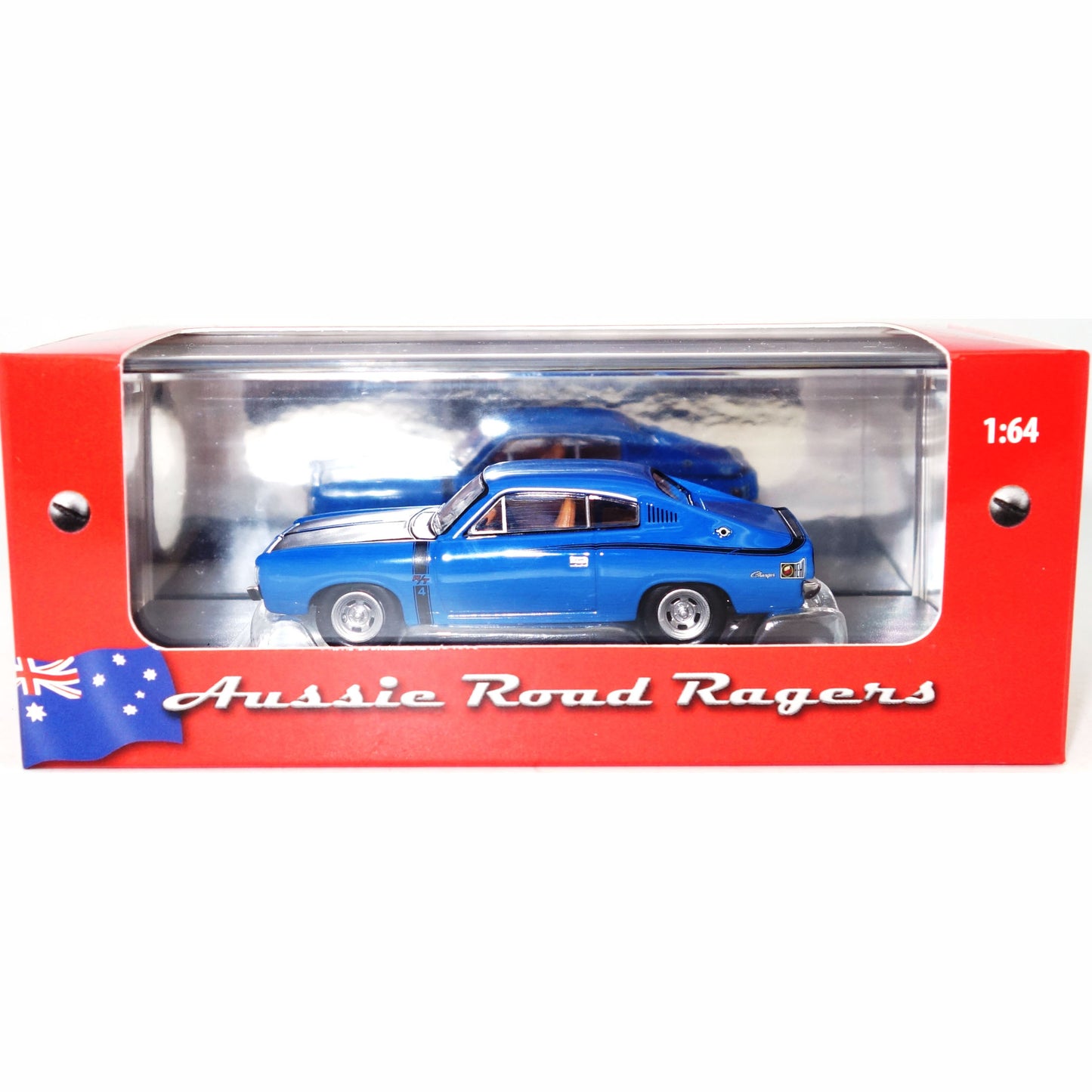 1:64 1973 E49 VALIANT CHARGER R/T - Blue