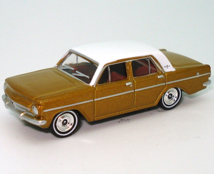 SOLD OUT! 1:87 diecast 1963 EH sedan - GOLD/WHITE