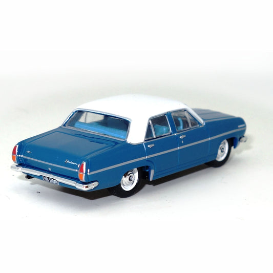1:64 1968 HR SPECIAL SEDAN - Aqua Blue/White roof