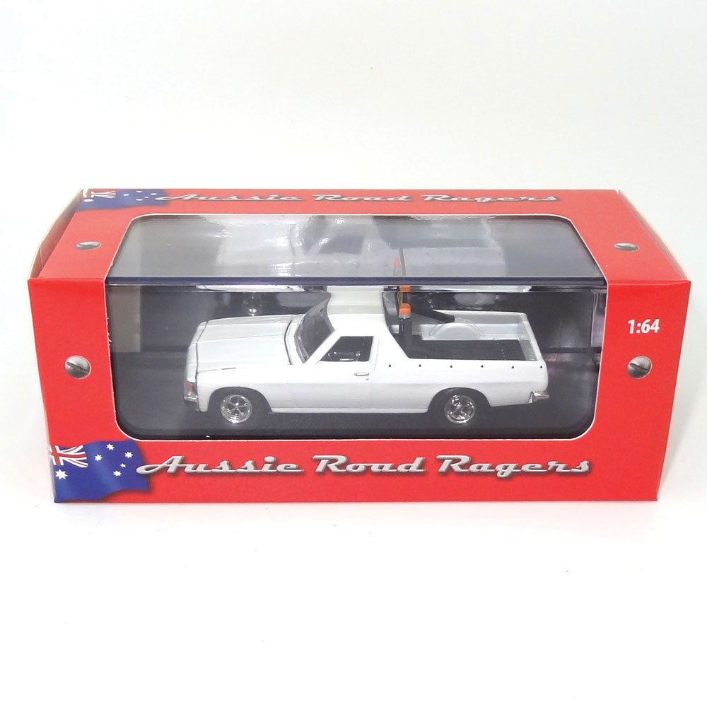 SOLD OUT! 1:64 1982 WB V8 Ute - Pilot Vehicle - Glacier White