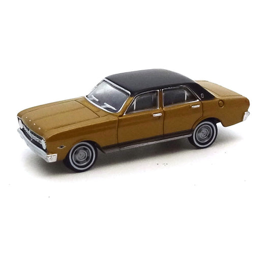 1:87 diecast 1966 XR GT sedan - Gold/Black
