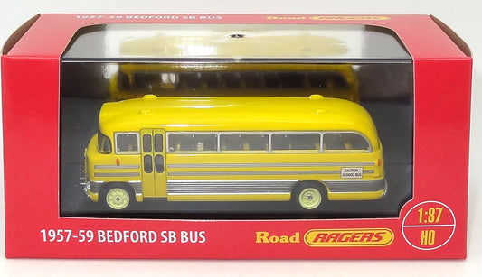 1:87 Aussie 1958 Bedford school bus - in display case